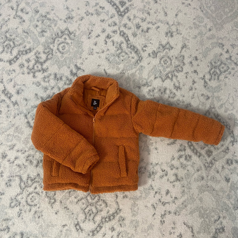 Art Class Sherpa Jacket - Girls M